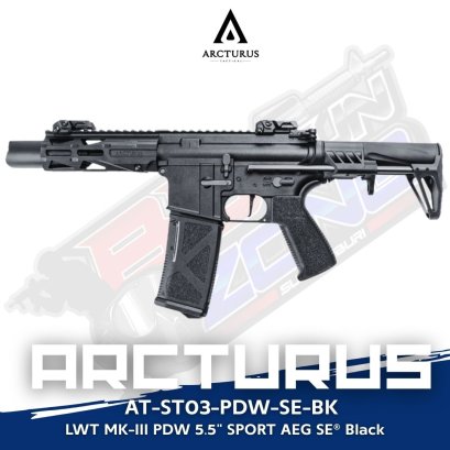 ARCTURUS AT-ST03-PDW-SE-BK LWT MK-III PDW 5.5&quot; SPORT AEG SE® Black (2025)
