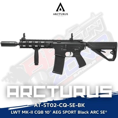 ARCTURUS AT-ST02-CQ-SE-BK LWT MK-II CQB 10&quot; AEG SPORT Black ARC SE® (2025)