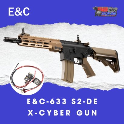 E&amp;C-633 S2-DE MK16 9.5 Inch AEG Airsoft Rifle (2025)