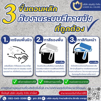 ระบบสีที่ถูกต้องคืออะไร? ทำไมควรทาสีตามระบบสี?