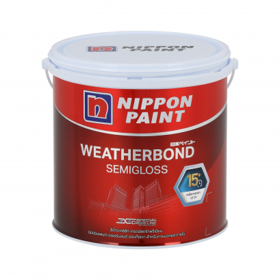สีนิปปอน  เวเธอร์บอนด์ (กึ่งเงา) Nippon Weatherbond SG 9L