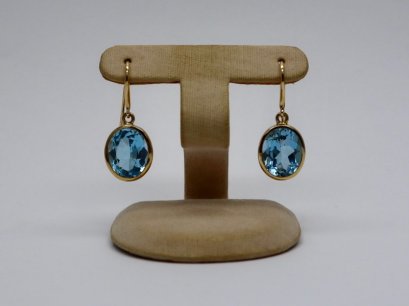 Blue Topaz earrings
