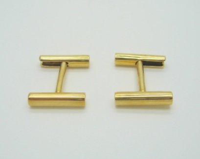 Yellow Gold Cufflinks