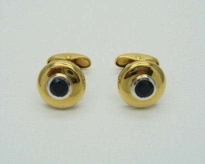 Blue Sapphire Cufflinks