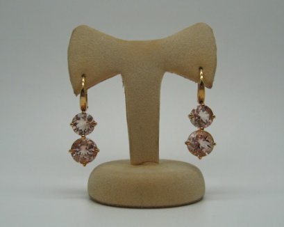 Morganite  Earrings