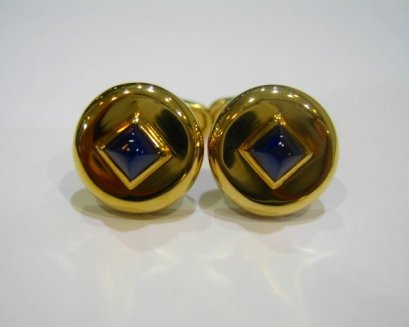 Blue Sapphire Cufflinks