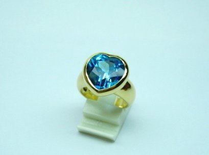 Blue Topaz Ring