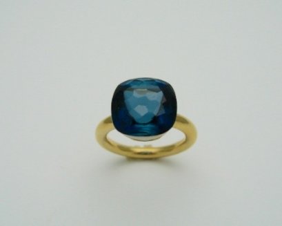 Blue Topaz Ring