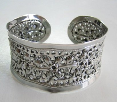 Silver Bangle.