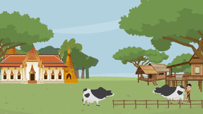 แอนิเมชั่นโครงการพระราชดำริ "โครงการพัฒนาพื้นที่บริเวณวัดมงคลชัยพัฒนา อันเนื่องมาจากพระราชดำริ จังหวัดสระบุรี"