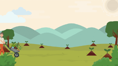 แอนิเมชั่นโครงการพระราชดำริ "โครงการพัฒนาป่าชุมชนบ้านหนองกลางดง วัดเขาถ้ำ อันเนื่องมาจากพระราชดำริ จังหวัดประจวบคีรีขันธ์"