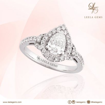 แหวนเพชรหยดน้ำ