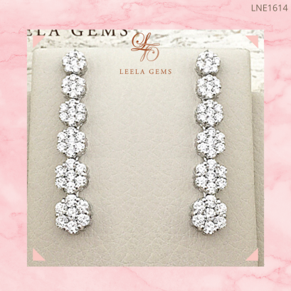 ต่างหูเพชร