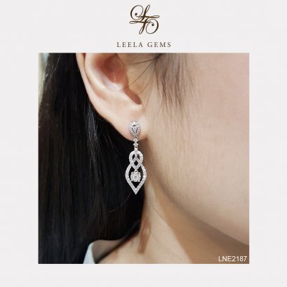 ต่างหูเพชรตุ้งตุ้ง