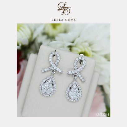 ต่างหูเพชรตุ้งติ้ง