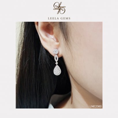 ต่างหูเพชรตุ้งตุ้ง