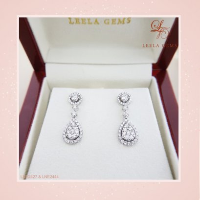 ต่างหูเพชรตุ้งตุ้ง