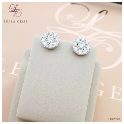 Drop Diamond Earrings