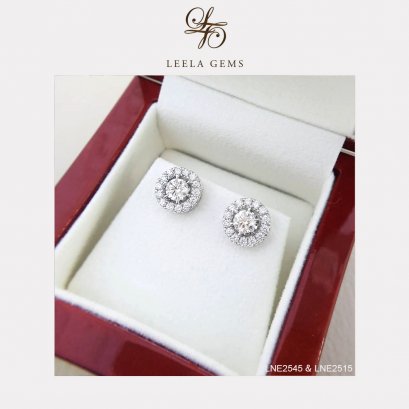 Drop Diamond Earrings