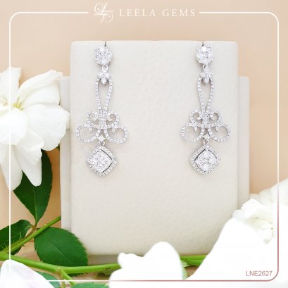 ต่างหูเพชร