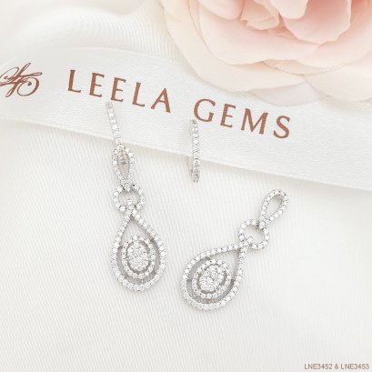 ต่างหูเพชร