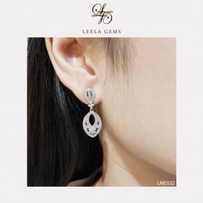 ต่างหูเพชรตุ้งตุ้ง