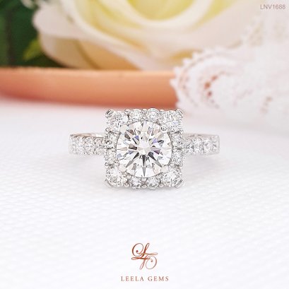 แหวนเพชรล้อม