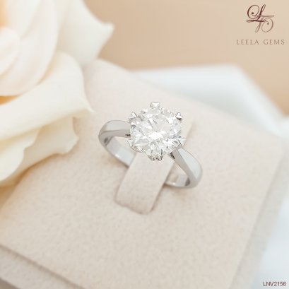 แหวนเพชรเม็ดเดี่ยว