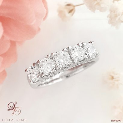 แหวนเพชรแถว 22 ตัง 5 เม็ด