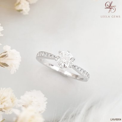 แหวนเพชรน้ำ 100