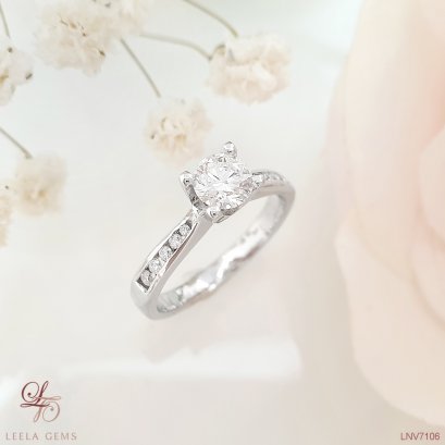 แหวนหมั้นเพชร