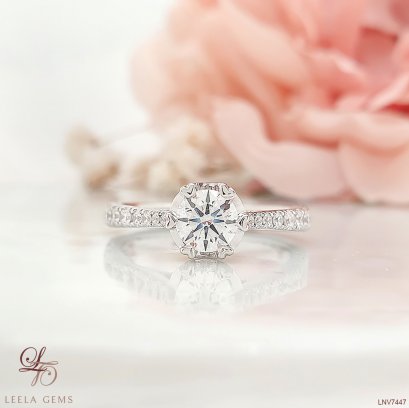 แหวนเพชรหนามเตยหัวใจ