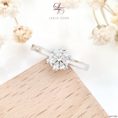 แหวนเพชรเม็ดเดี่ยว 50 ตัง