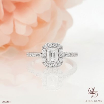 แหวนเพชร Emerald 30 ตัง