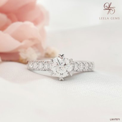 แหวนเพชรหนามเตยหัวใจ