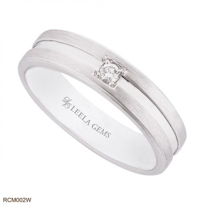 แหวนเพชรแต่งงานชาย