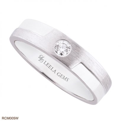 แหวนเพชรแต่งงานชาย