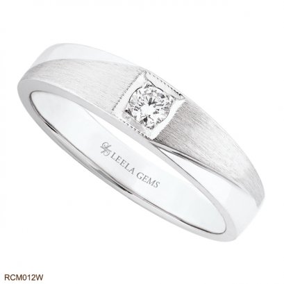 แหวนเพชรแต่งงานชาย