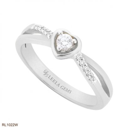 Heart Diamond Ring