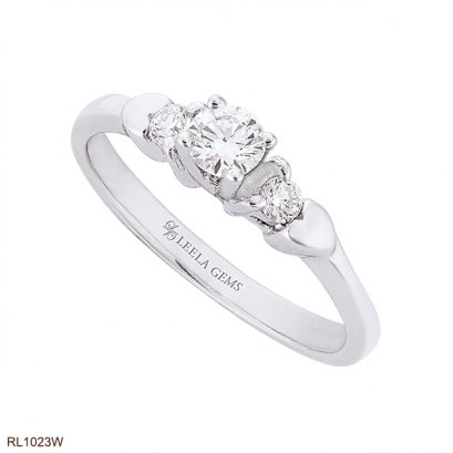 แหวนแต่งงานเพชร