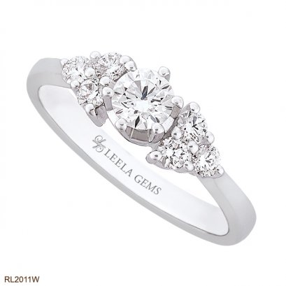 แหวนเพชรน้ำ 100