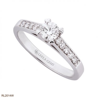 แหวนแต่งงานเพชร