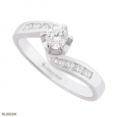 แหวนเพชรน้ำ 100