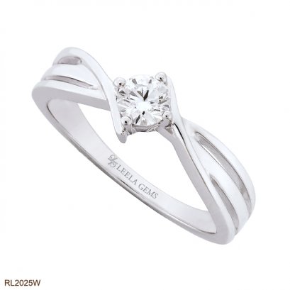 แหวนแต่งงานเพชรน้ำ 100