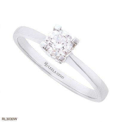 แหวนแต่งงานเพชรน้ำ 100