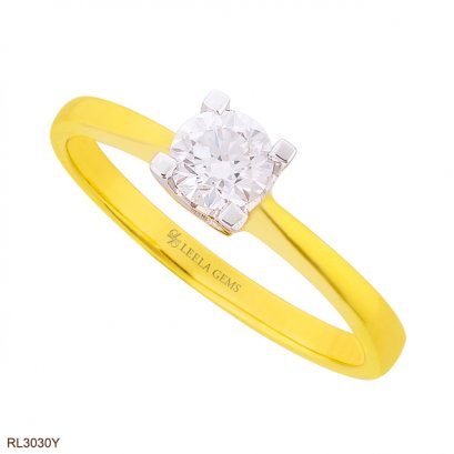 แหวนแต่งงานเพชรน้ำ 100