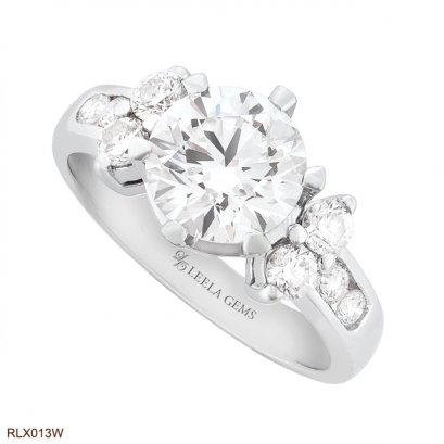 แหวนเพชรชูไซส์กะรัต