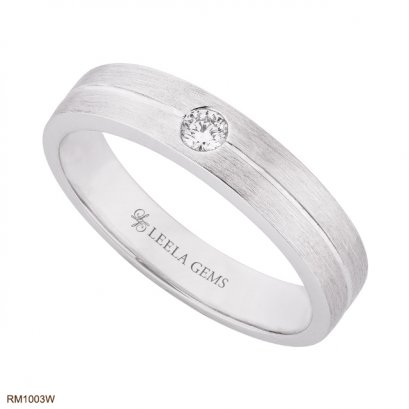 แหวนเพชรแต่งงานชาย