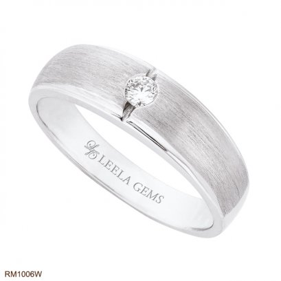 แหวนเพชรแต่งงานชาย