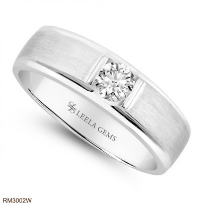 แหวนชาย เพชรน้ำ100